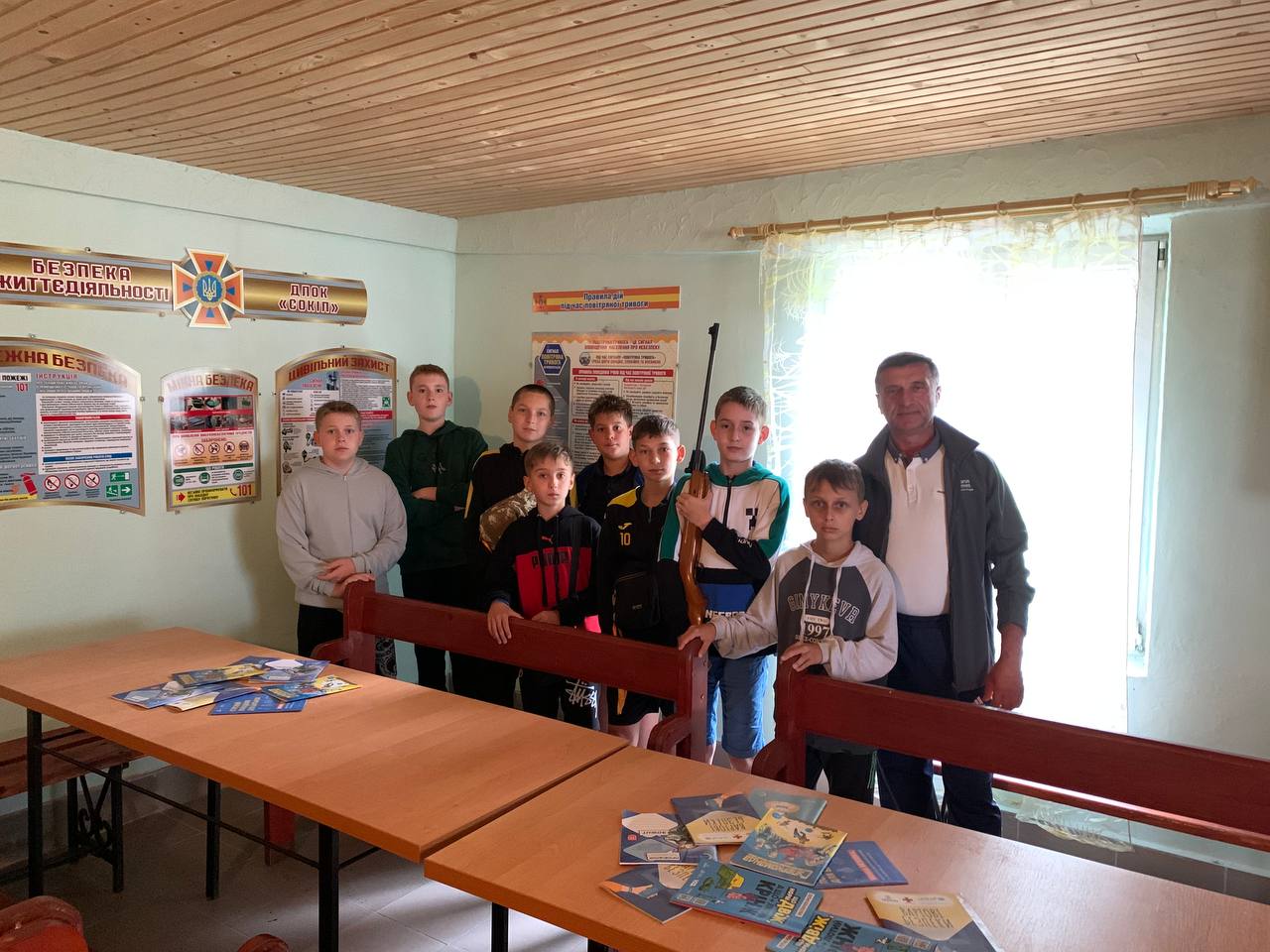 Заняття гуртка "Влучний стрілець"
